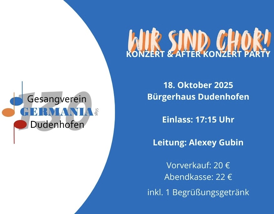 Germania Gesangsverein Dudenhofen e.V. Rodgau